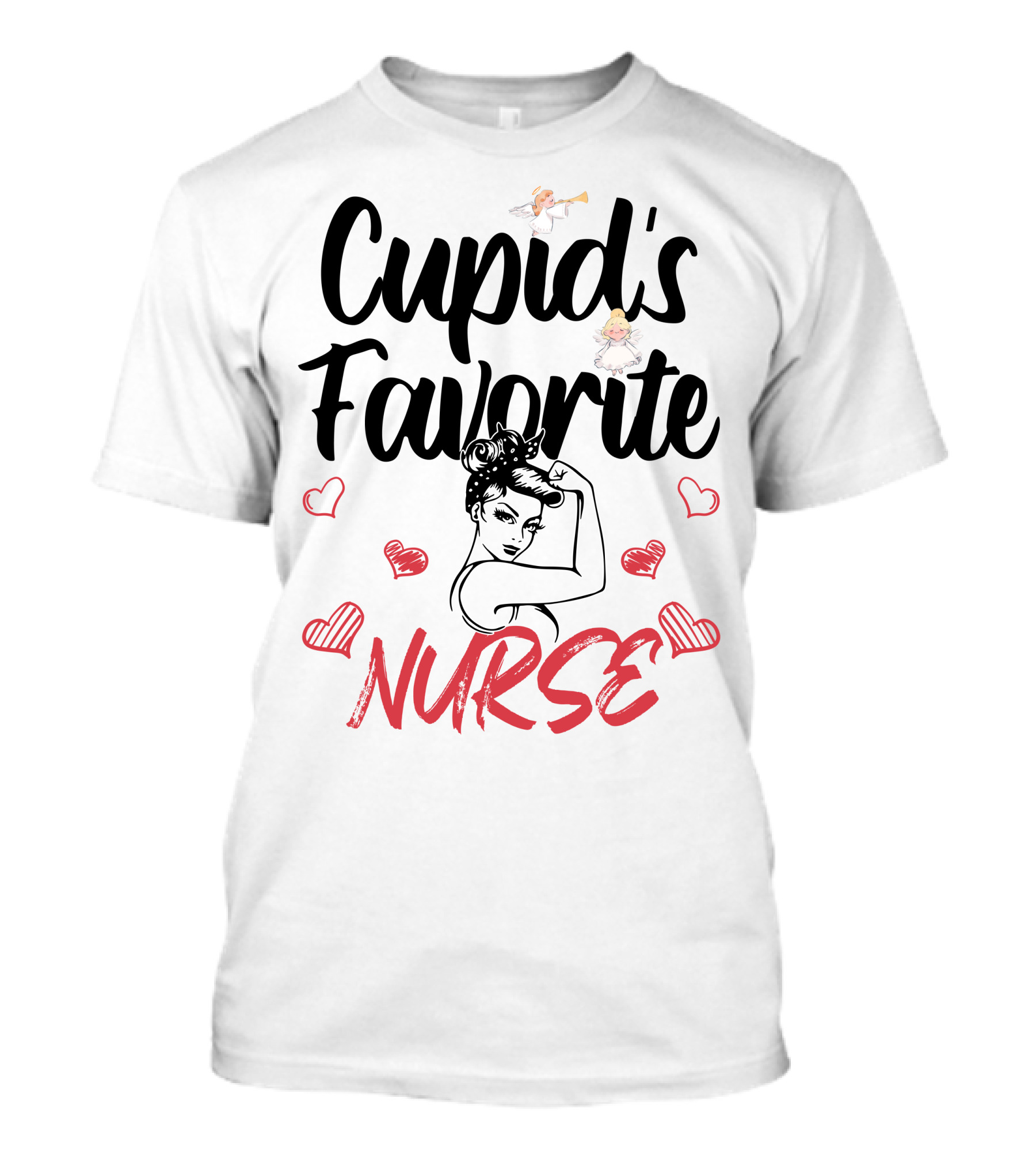 Cupid's Favorite Nurse T-Shirt