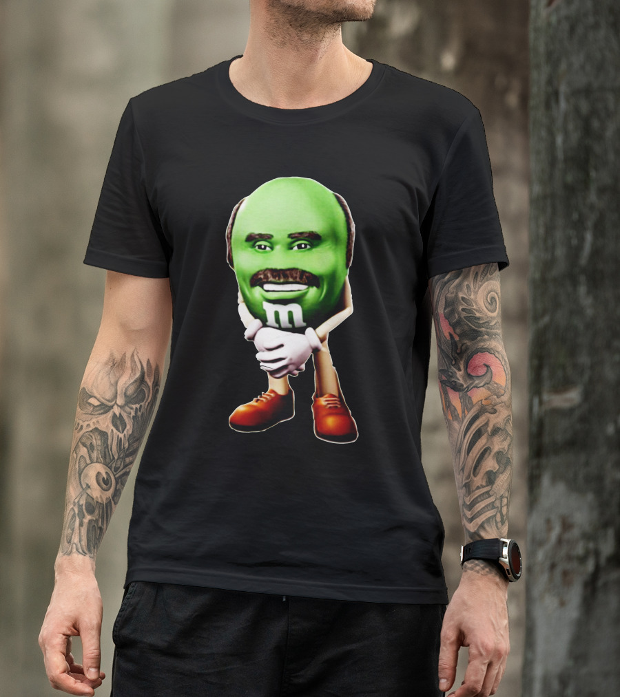 Dr Phil Green M&M Character Mashup T-Shirt