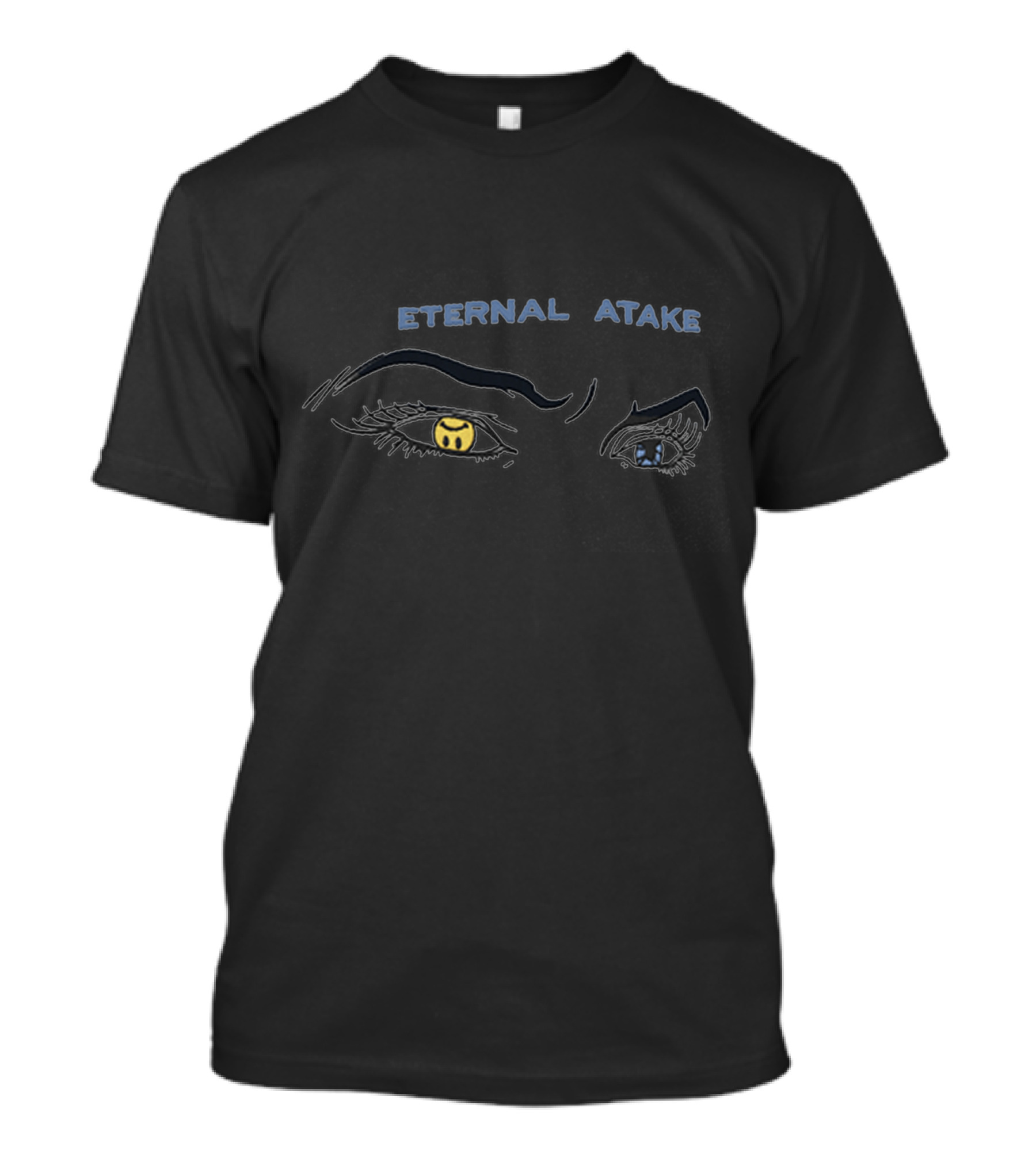 Eternal Atake Eyes With Alien And Spaceship Reflection T-Shirt