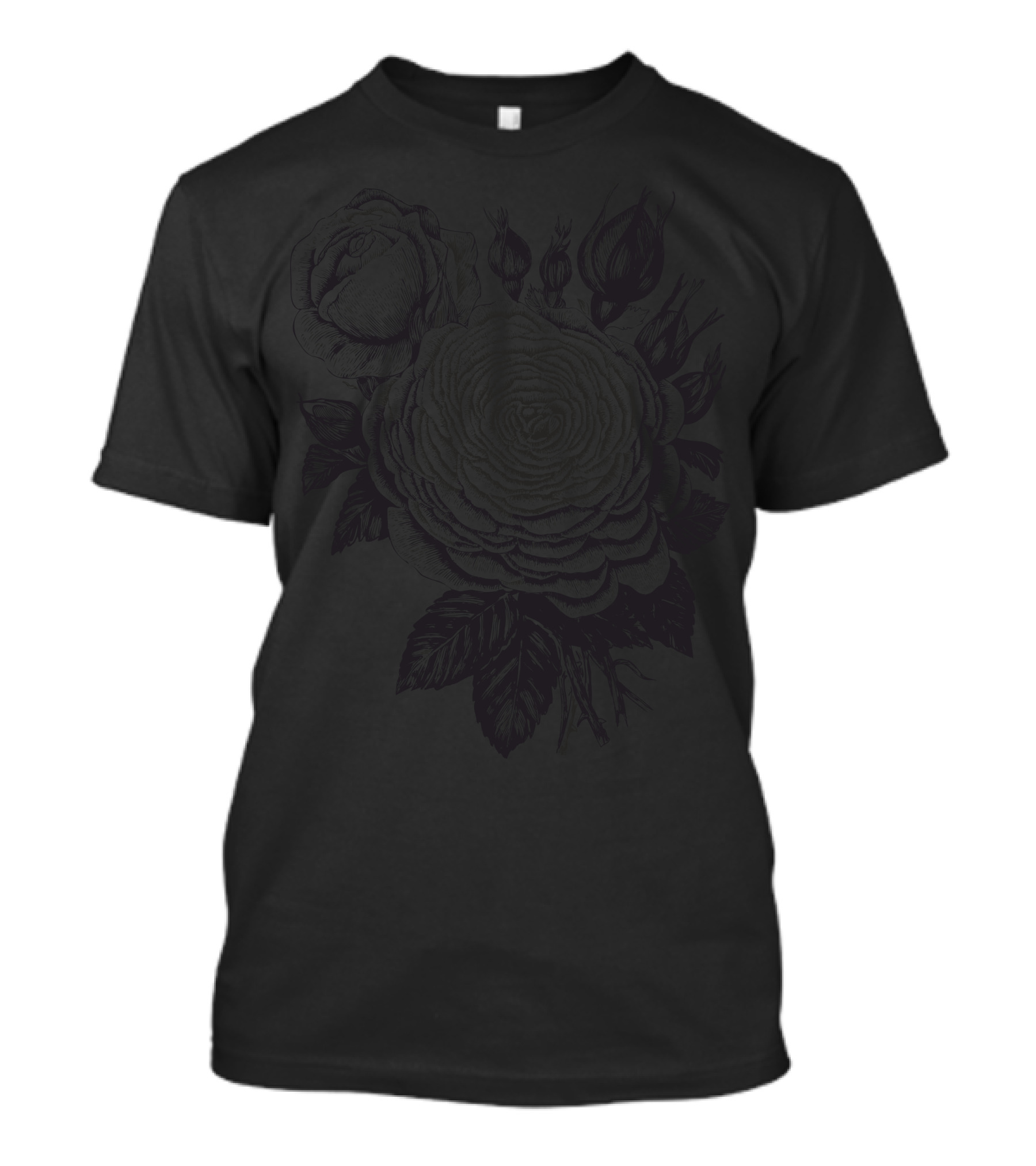Flowers Bouquet Vintage Style Roses T-Shirt