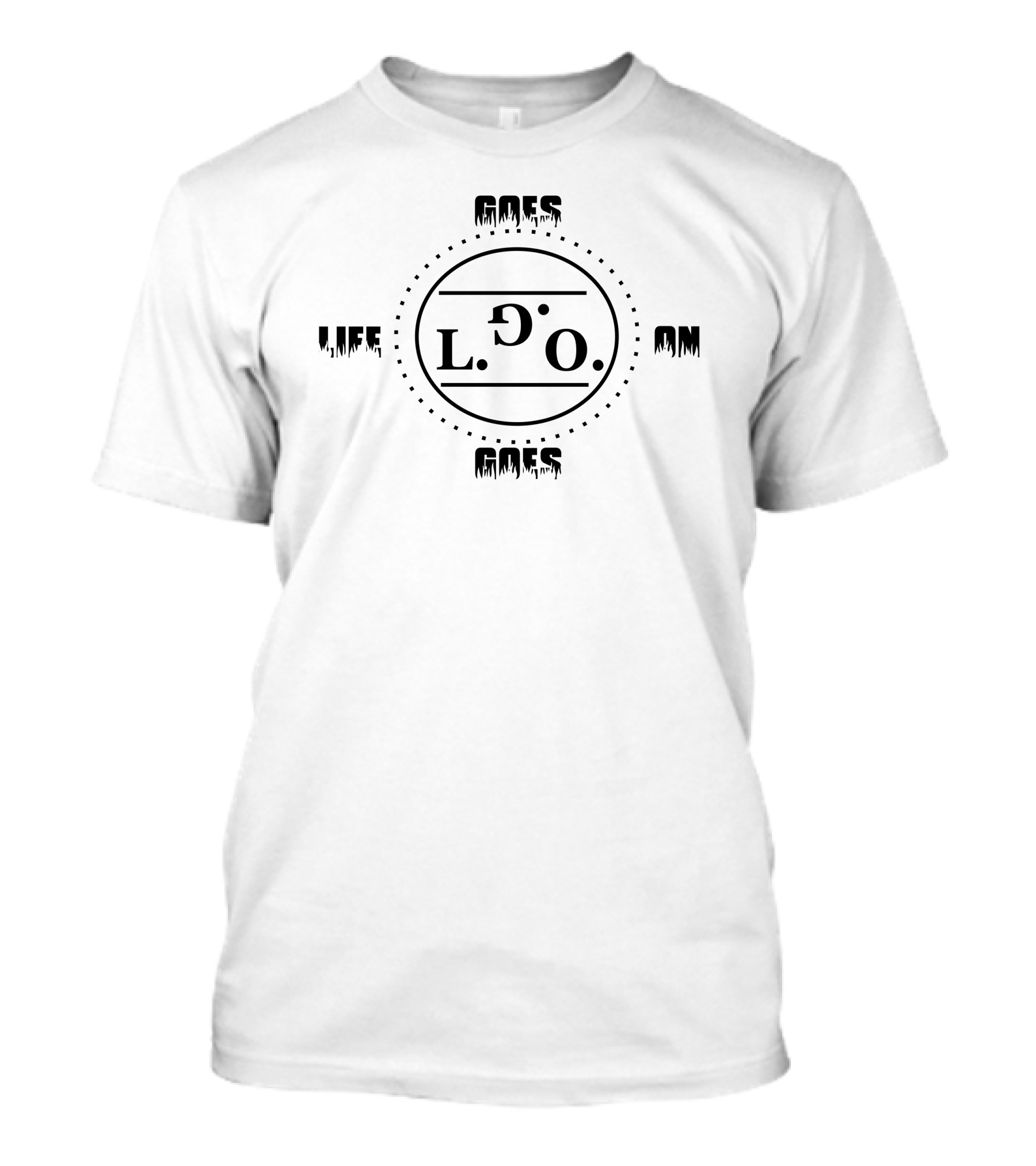 L.G.O. Life Goes On Circle T-Shirt