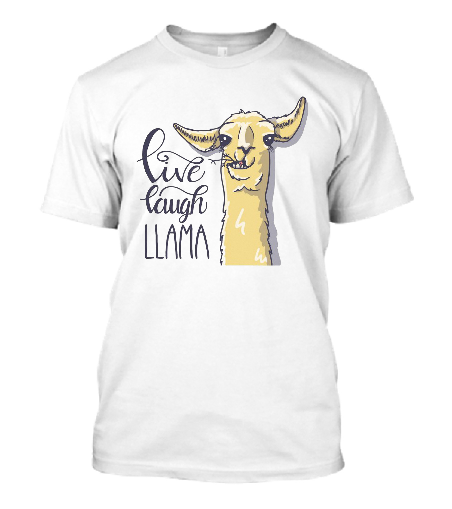 Live Laugh Llama T-Shirt