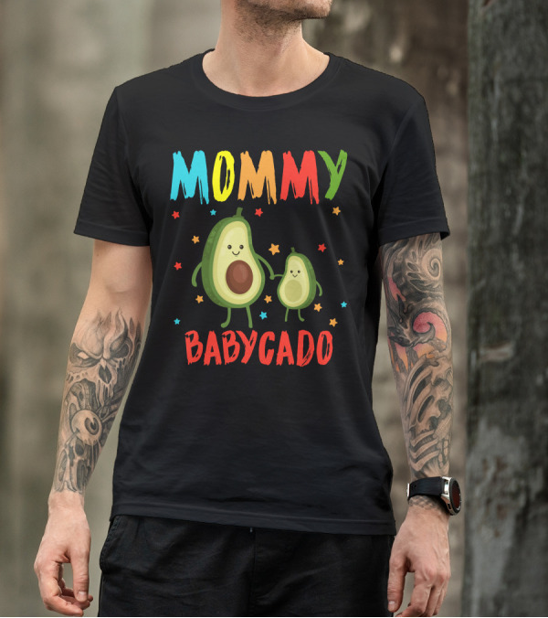 MOMMY OF THE BABYCADO Avocado Family Matching Parent-Child Outfits T-Shirt
