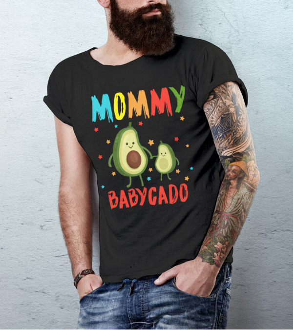 MOMMY OF THE BABYCADO Avocado Family Matching Parent-Child Outfits T-Shirt