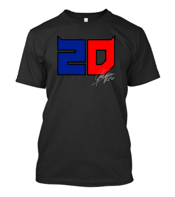 Moto GP 20 Racing Logo Signature T-Shirt