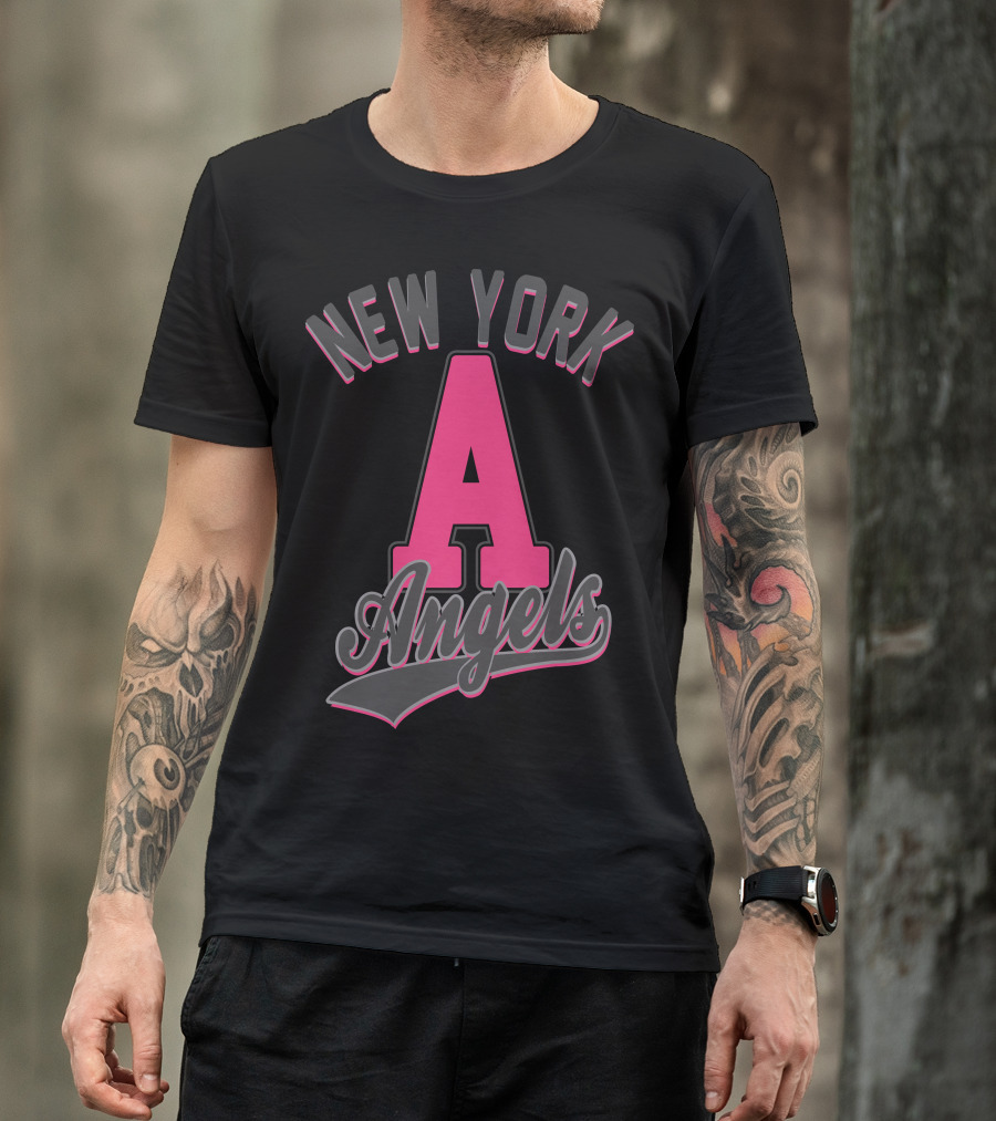 New York Angels Big A T-Shirt