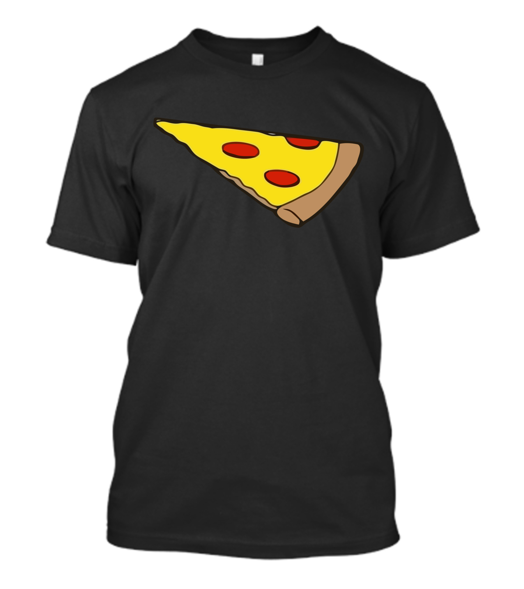 Pizza Pie Slice With Pepperoni Icons T-Shirt