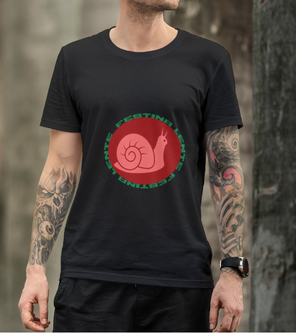 Festina Lente Snail T-Shirt