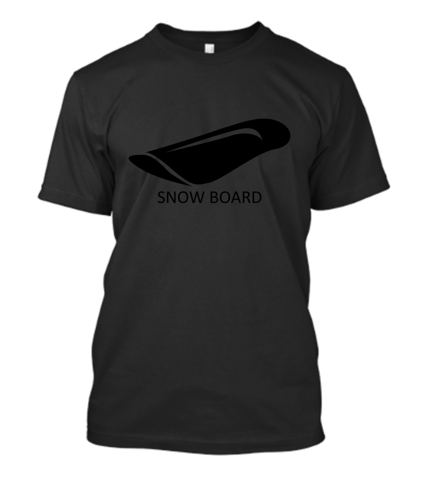 SNOW BOARD Shadow Minimalism T-Shirt