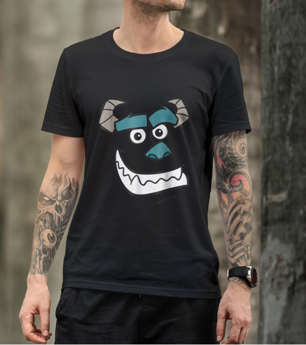 Sulley Face Monsters Inc Character Expression T-Shirt