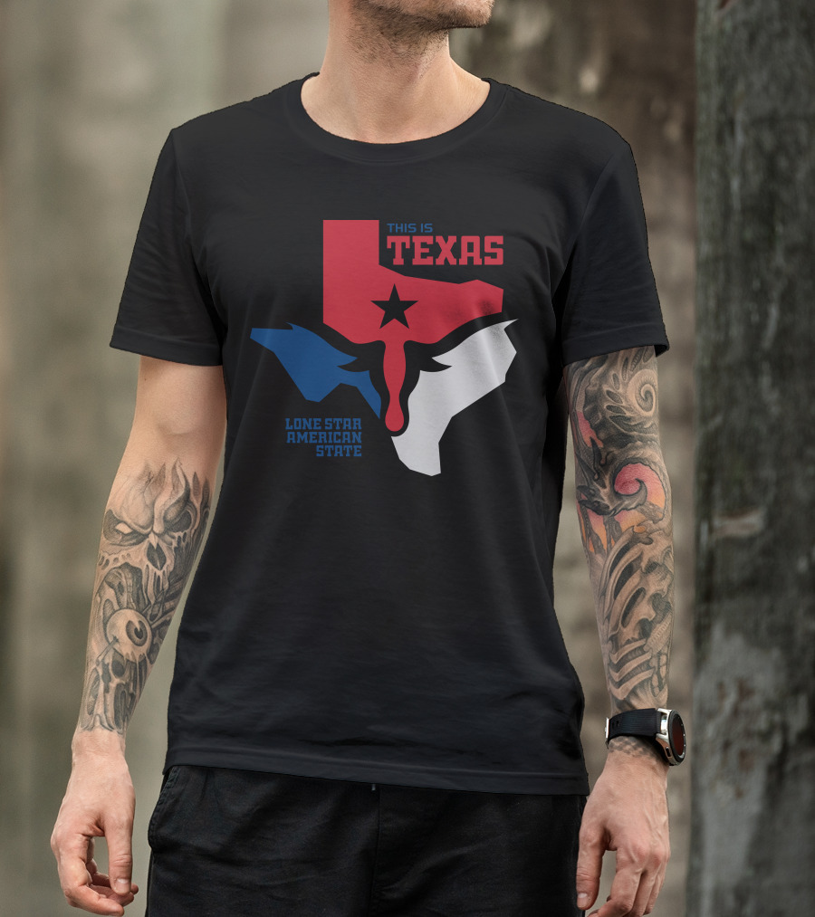 This Is Texas Lone Star American State T-Shirt