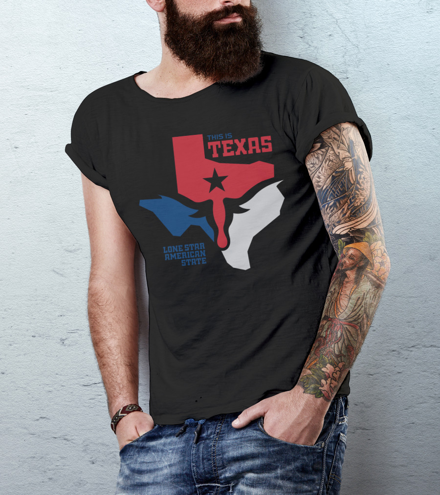 This Is Texas Lone Star American State T-Shirt
