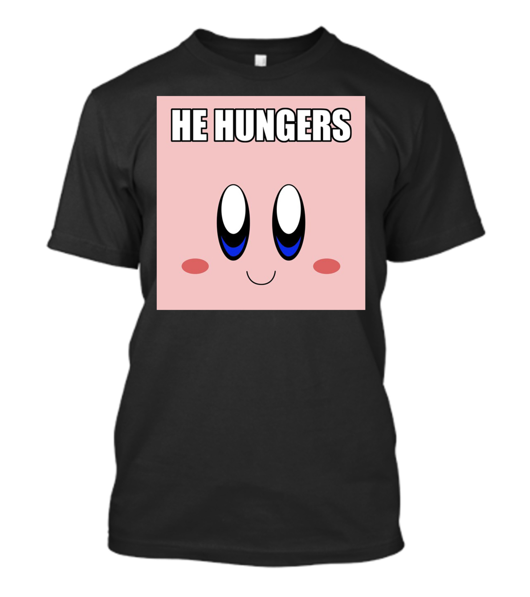 HE HUNGERS Waddle Monster Scream T-Shirt
