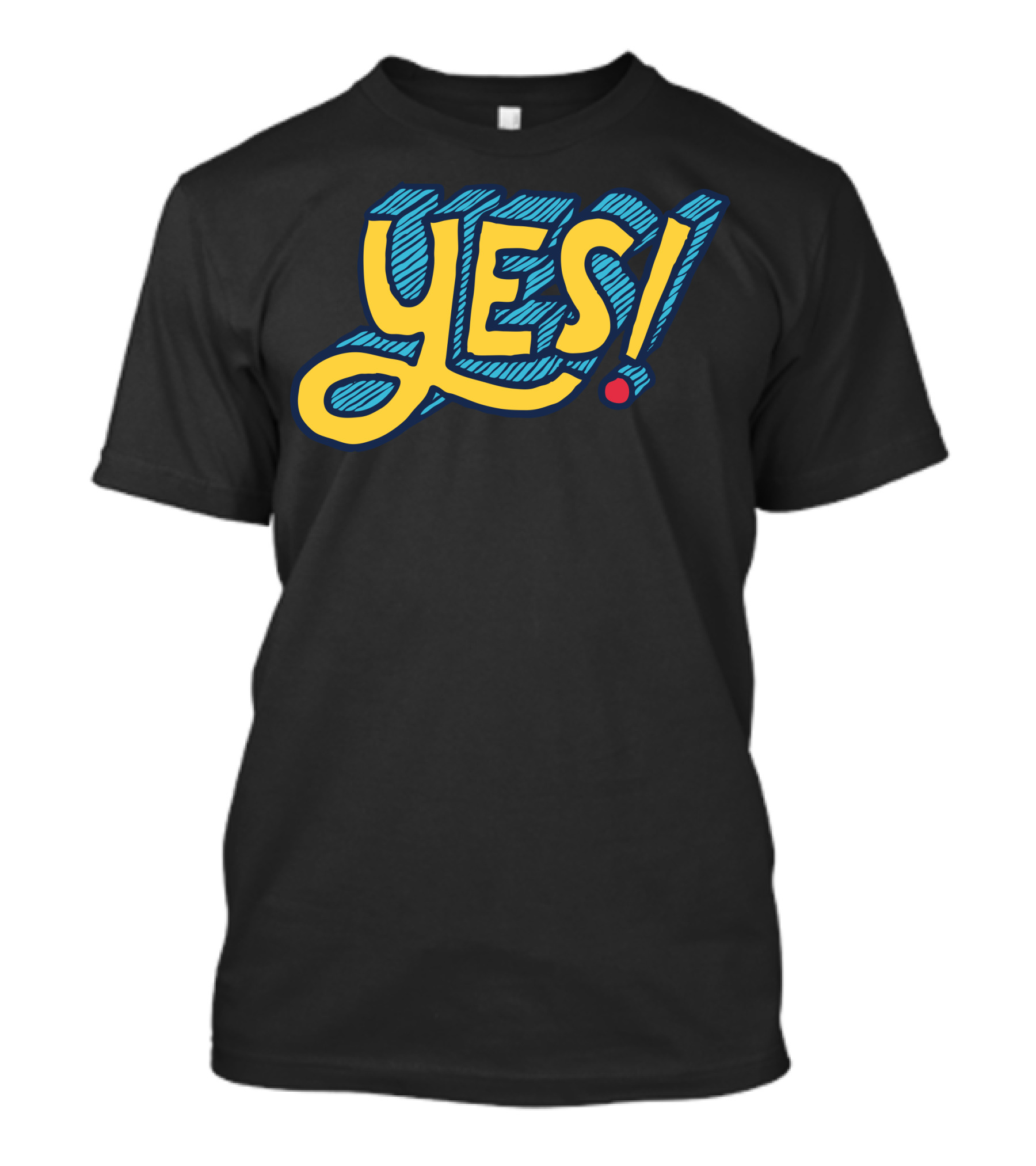 YES Bold Comic T-Shirt