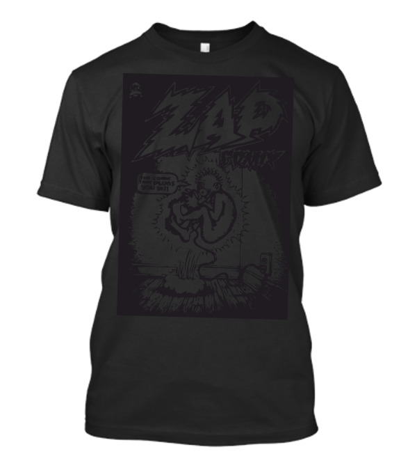 Zap Comix Surreal Lightning Shock Scene T-Shirt