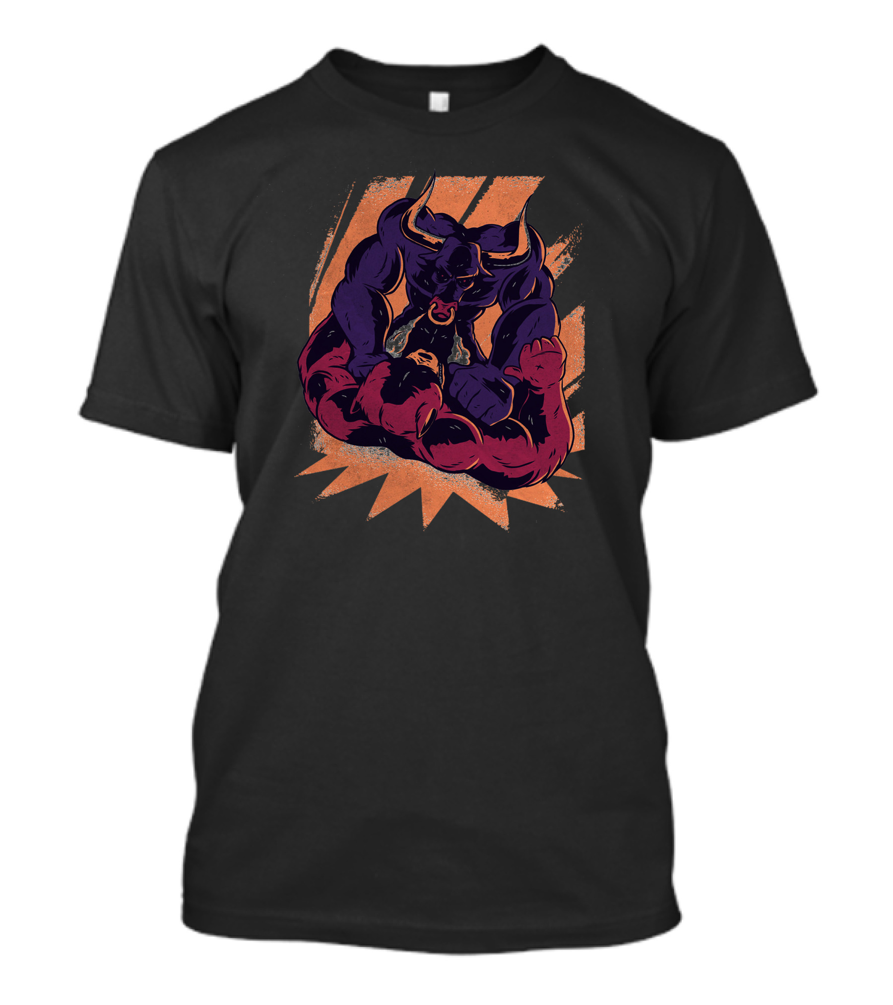 Bull And Bear Fight Power Clash T-Shirt
