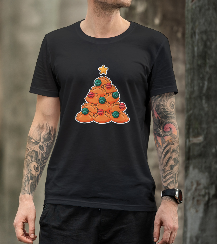 Christmas Pastree Dumpling Ornament Tree T-Shirt