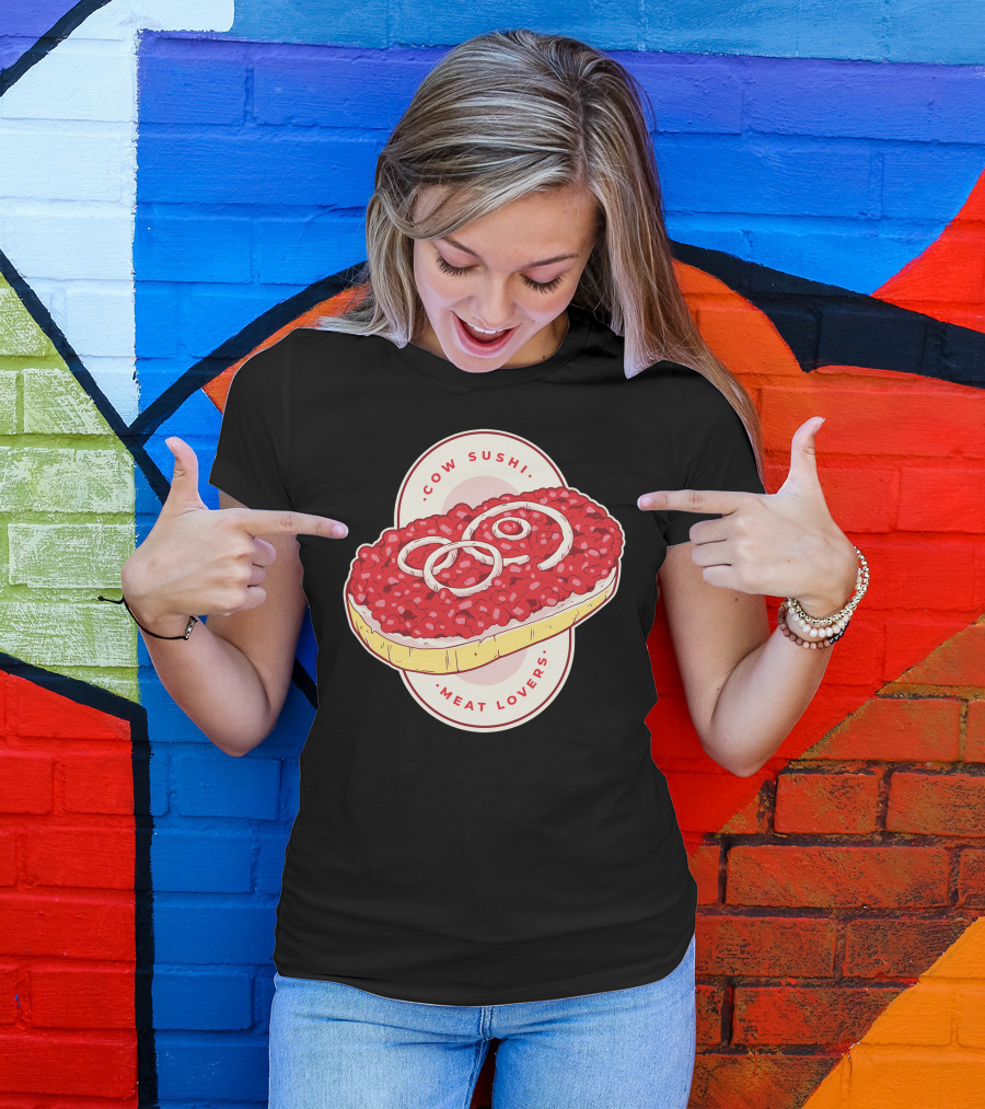 Cow Sushi Meat Lovers T-Shirt