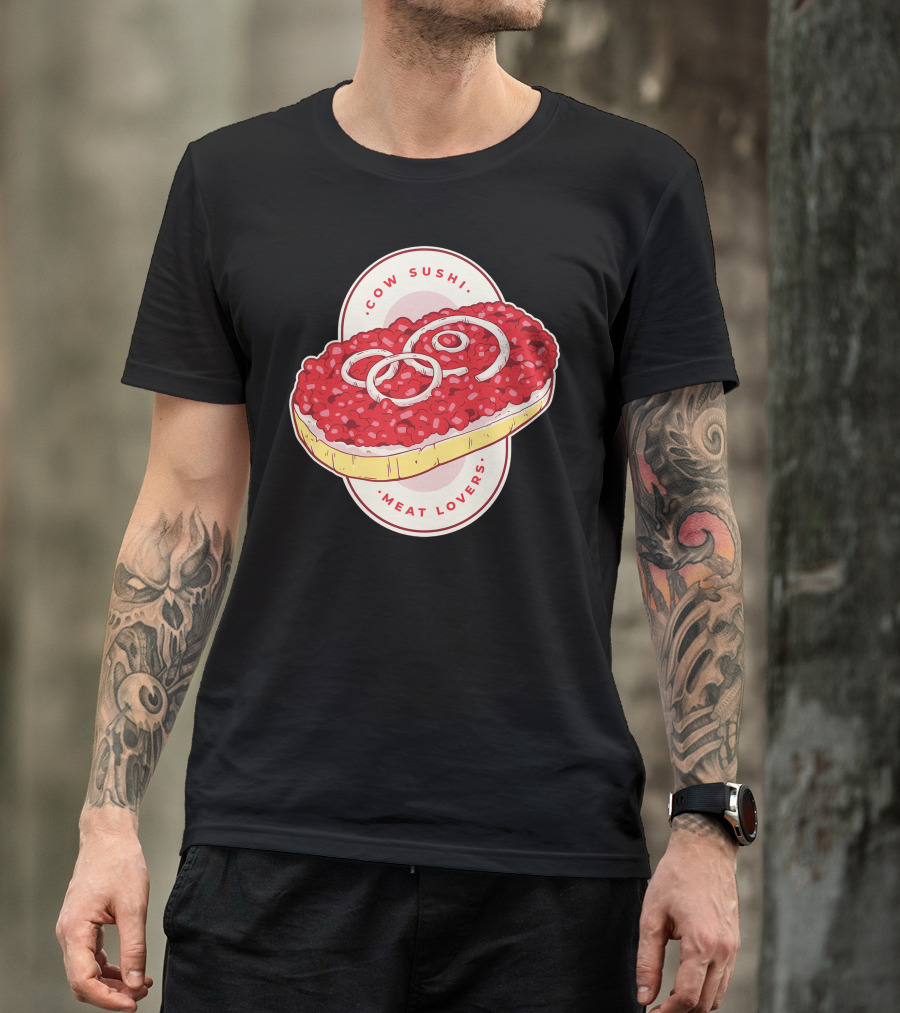 Cow Sushi Meat Lovers T-Shirt