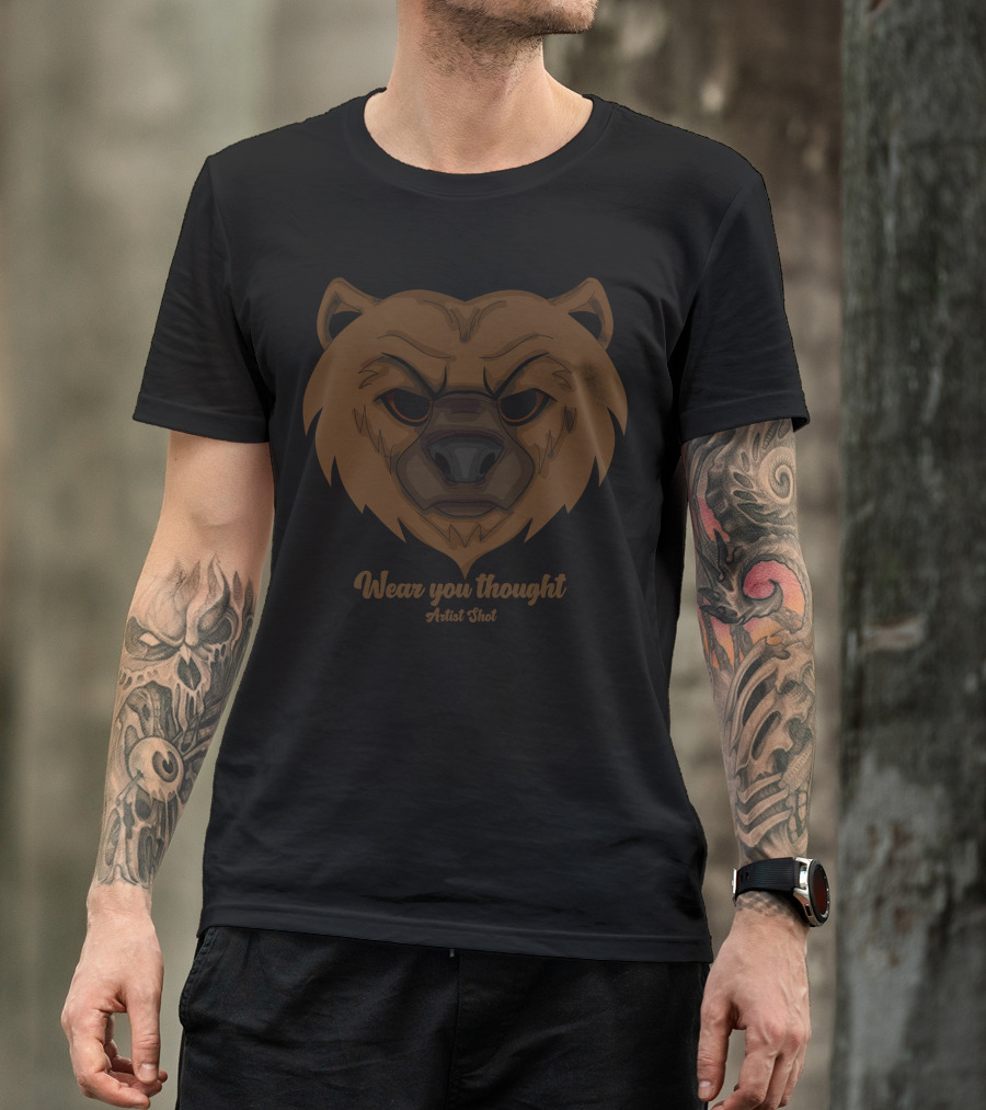 Wear You Thought Artist Shot Big Bear T-Shirt