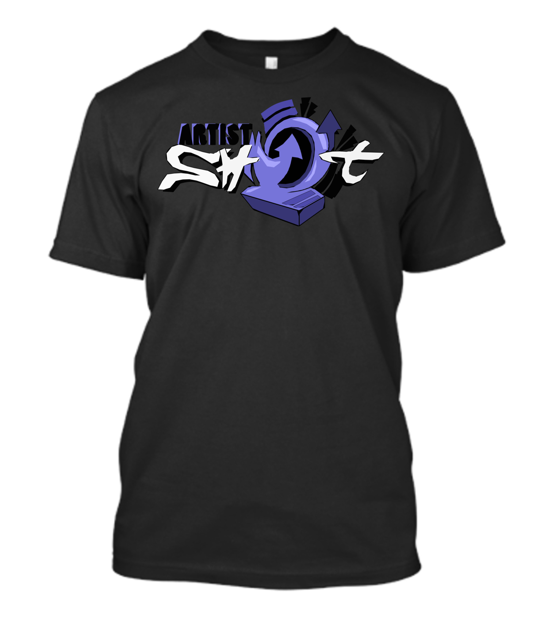 Artist Shot Time Blue Arrows T-Shirt
