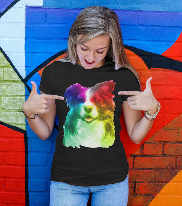 Border Collie Rainbow Pride LGBT T-Shirt