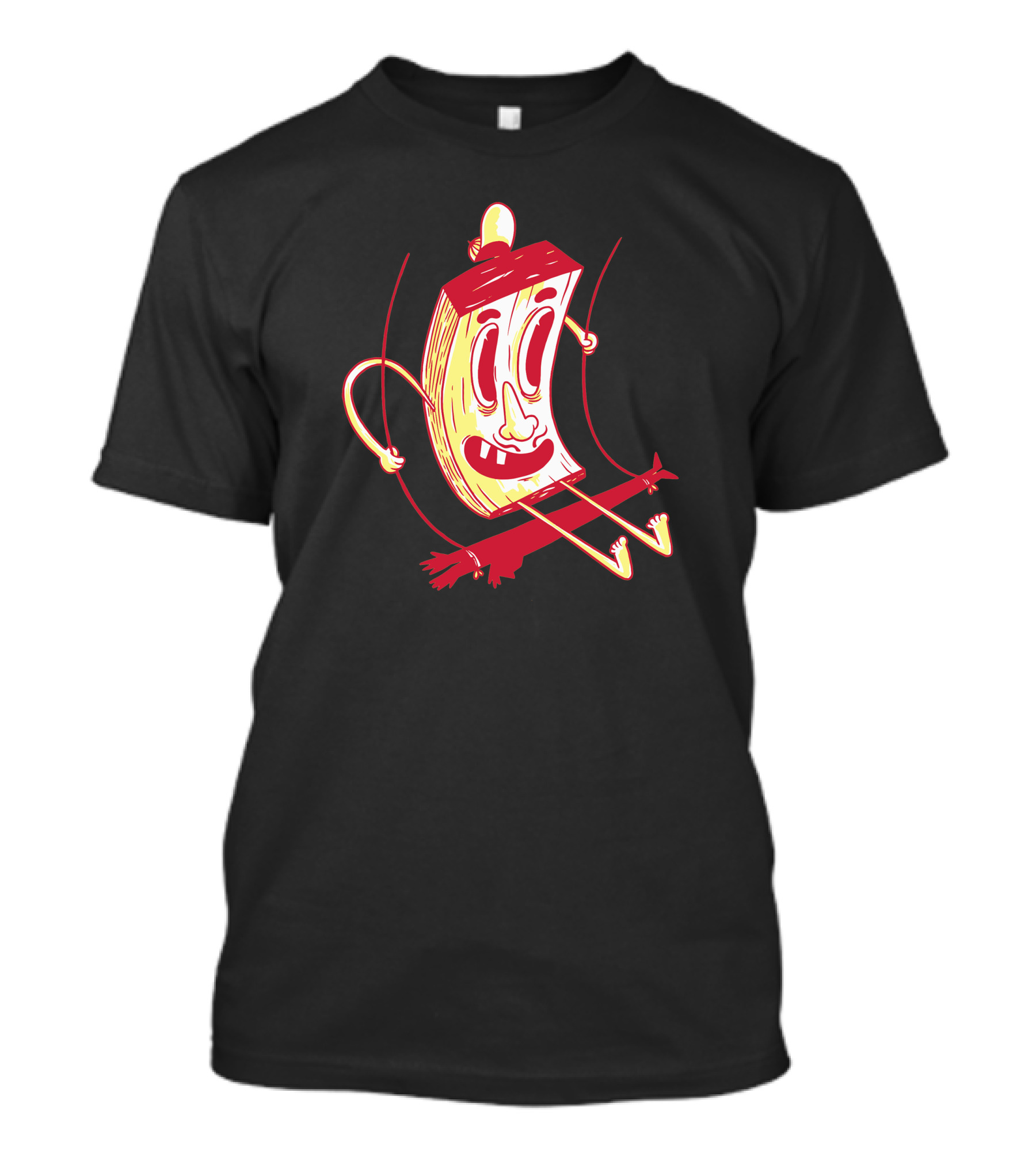Character On Swing Playful Expression T-Shirt