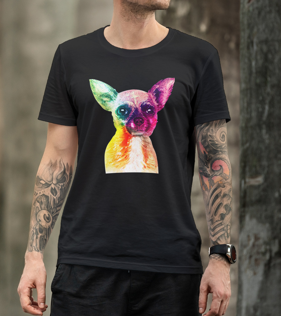 Chihuahua Rainbow Pride LGBT T-Shirt