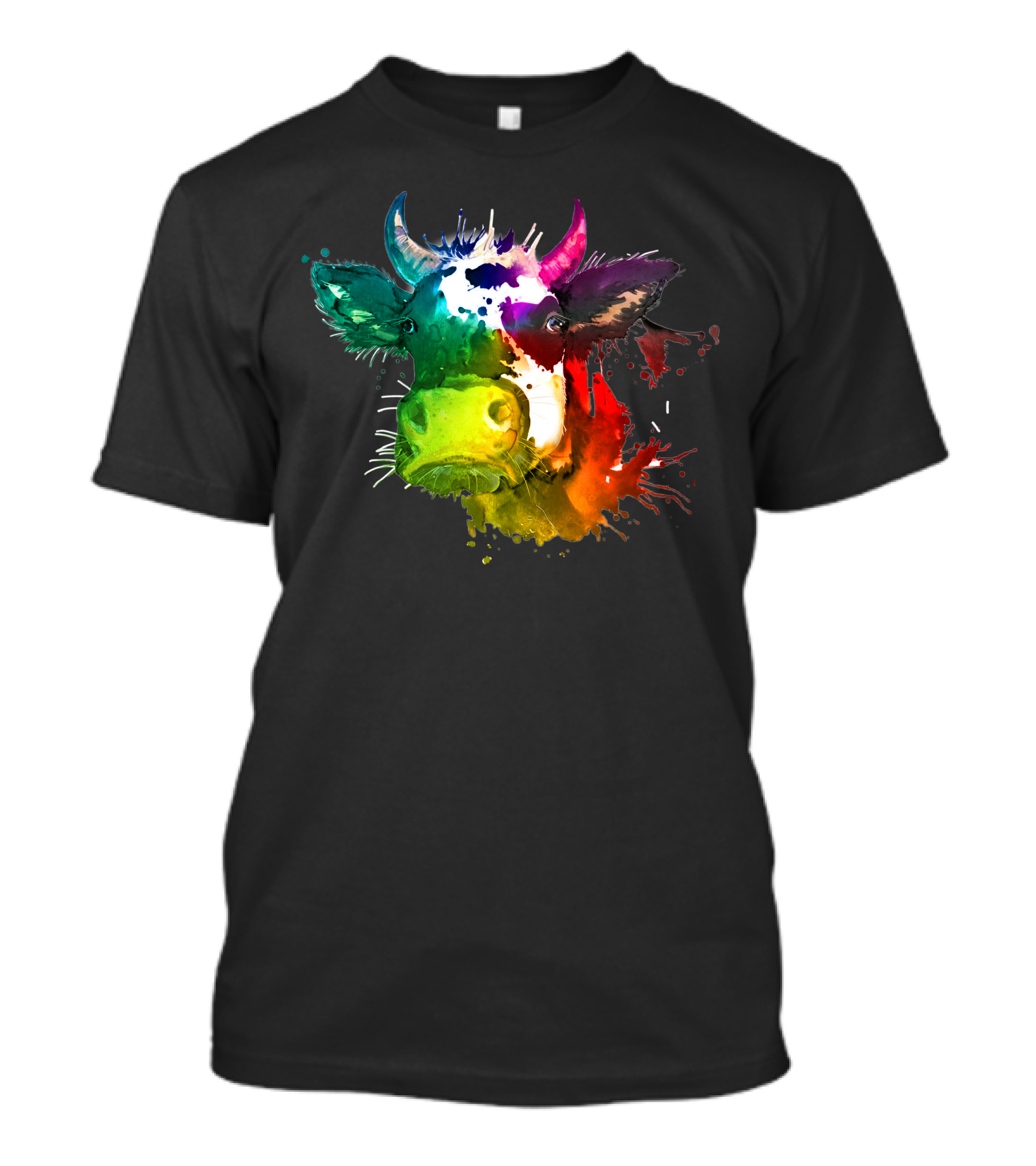 Cow Rainbow Pride T-Shirt