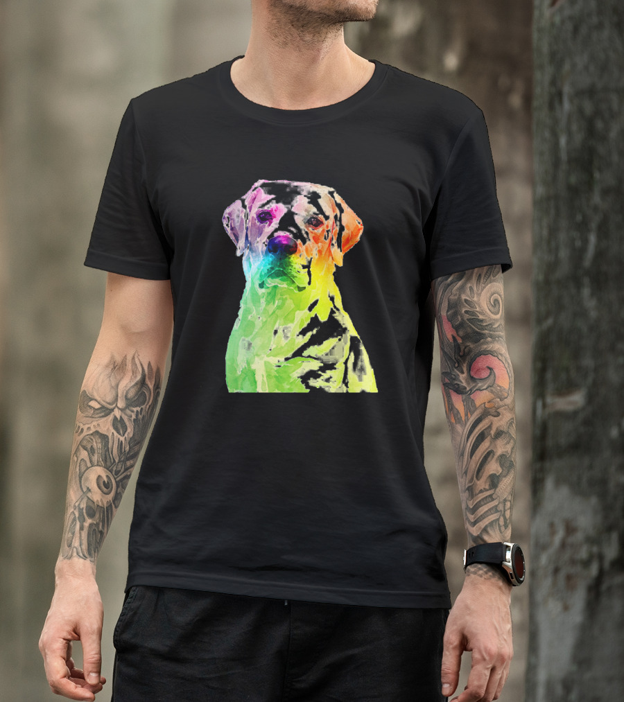 Labrador Retriever Rainbow Pride LGBT T-Shirt