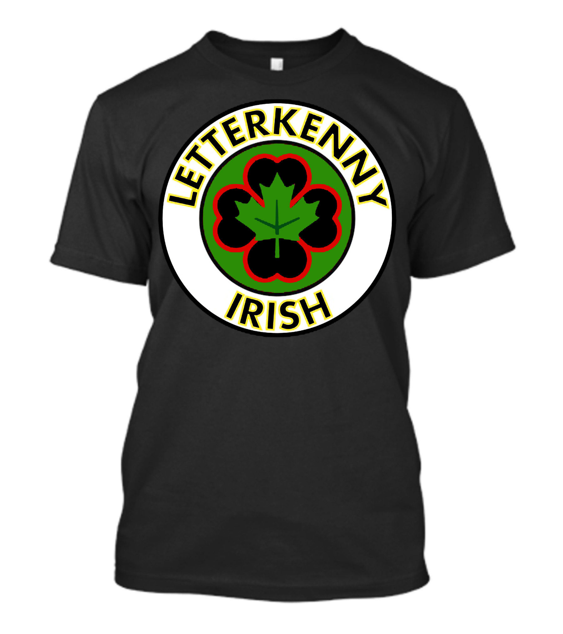Letterkenny Irish Maple Leaf Clover Circle T-Shirt