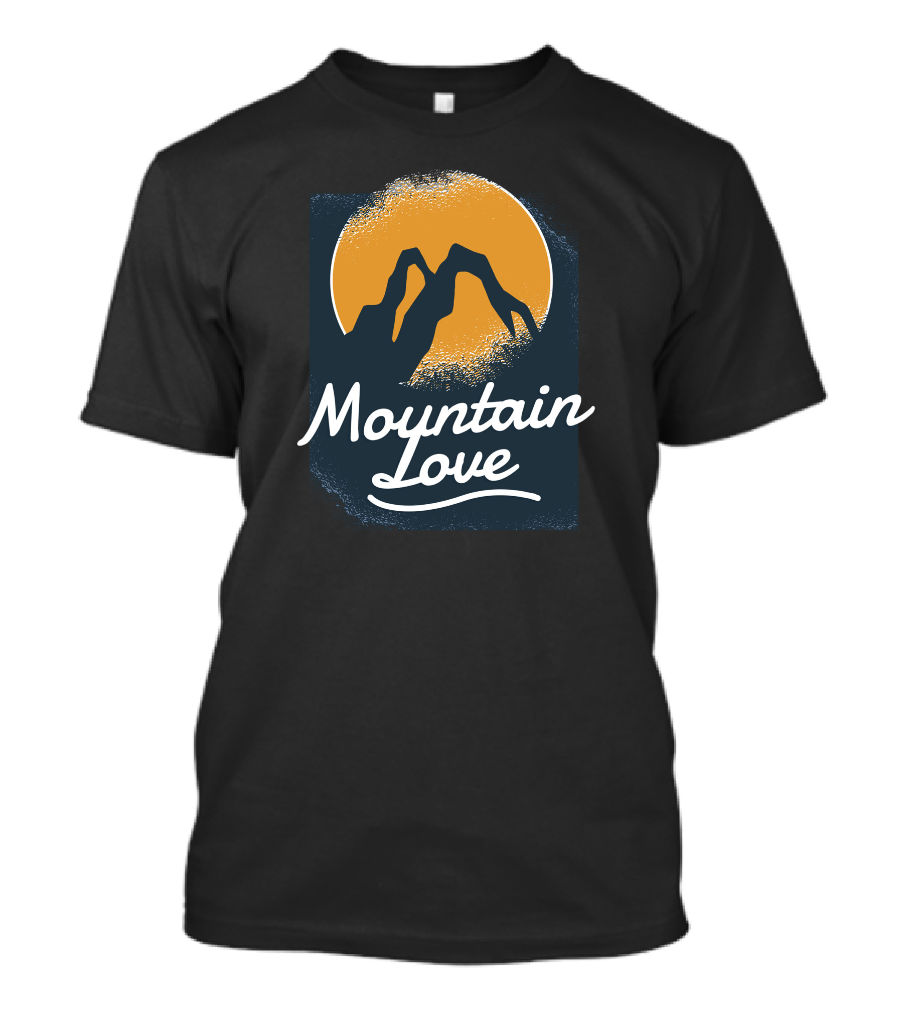Mountain Love Sunset T-Shirt
