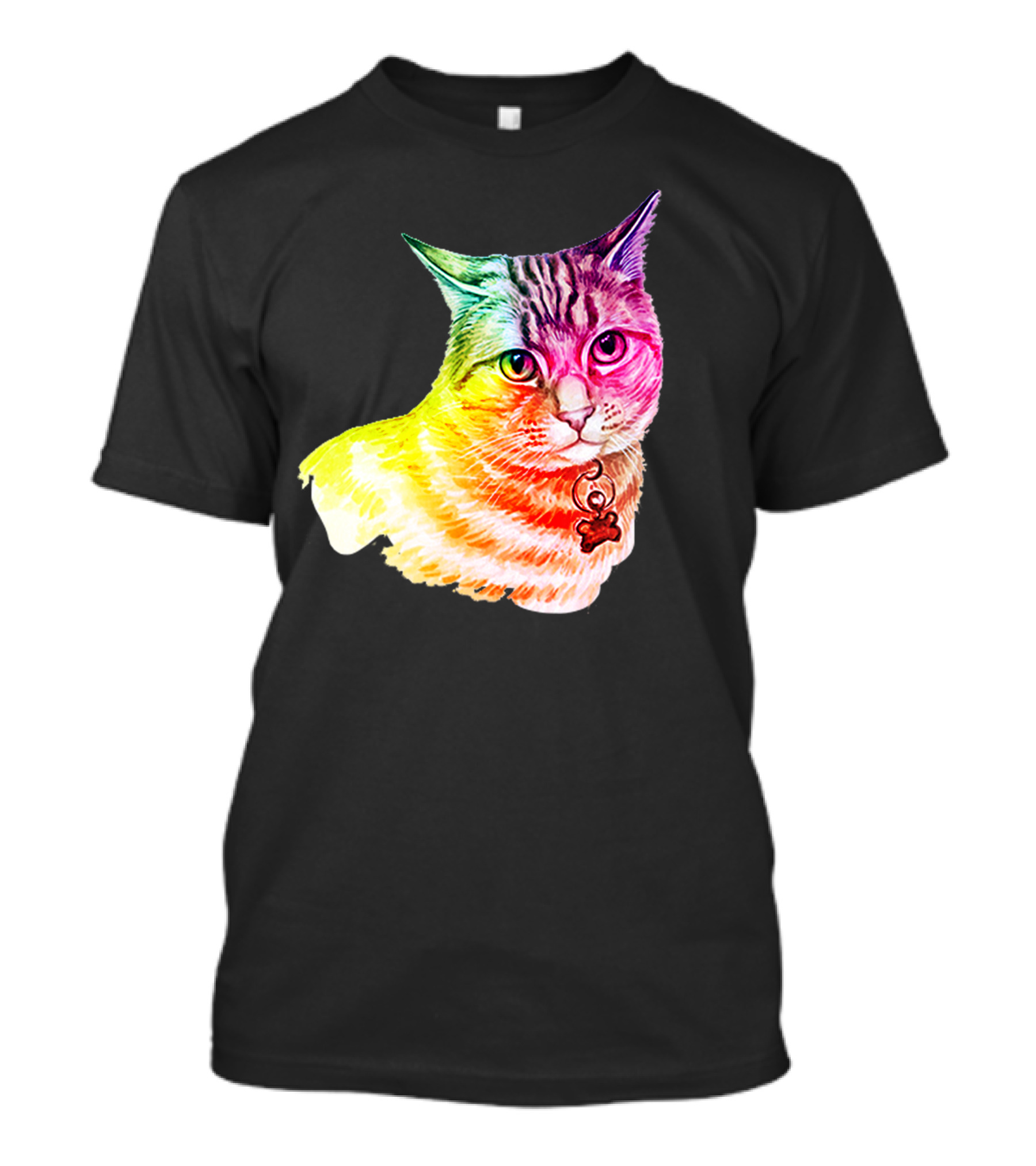 Munchkin Cat Pride Rainbow Colors T-Shirt