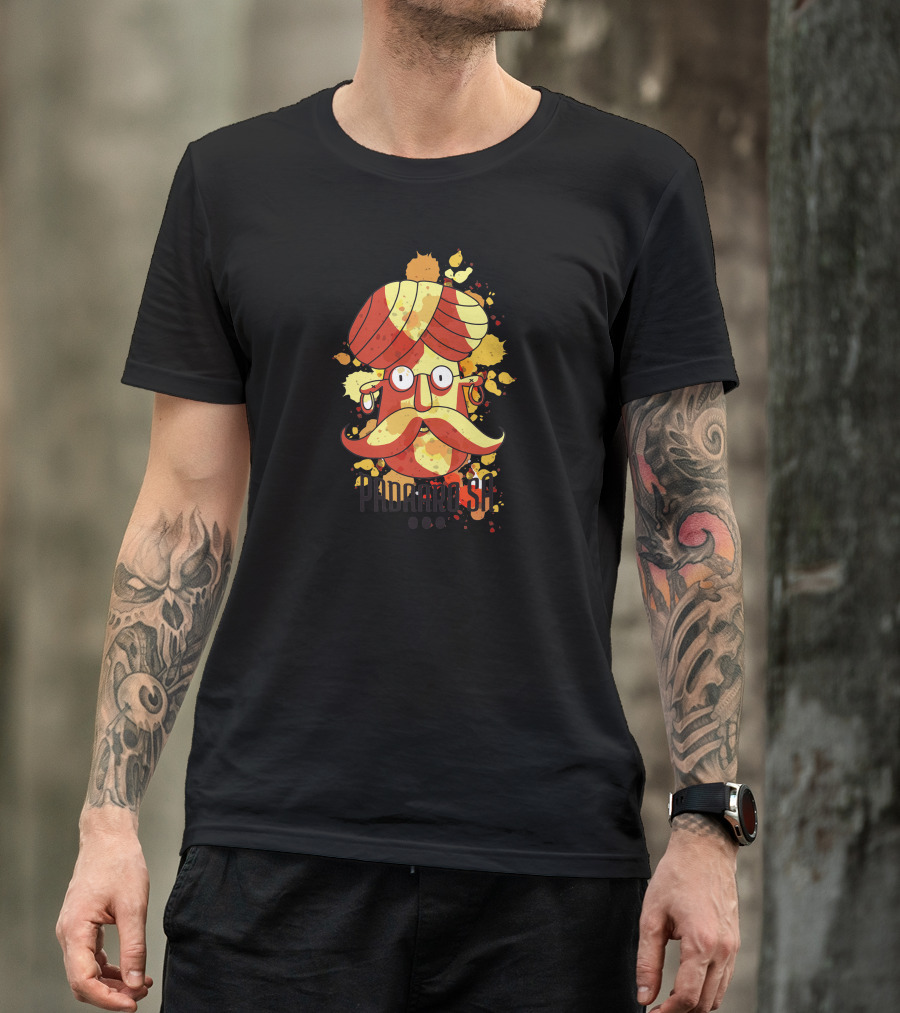 Pandaaro SA Colorful Turbaned Face T-Shirt