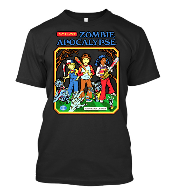 My First Zombie Apocalypse Activities For Children T-Shirt