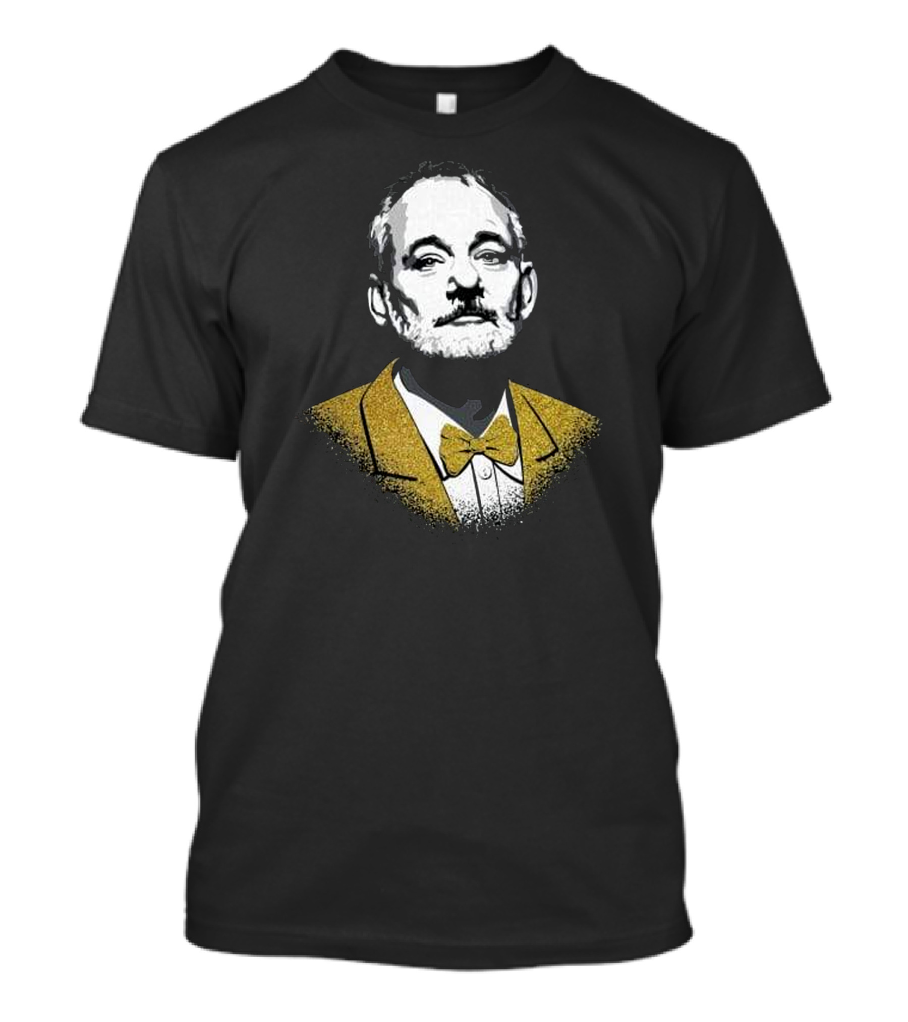 Bfm New Year Gold Bow Tie Iconic Gentleman T-Shirt