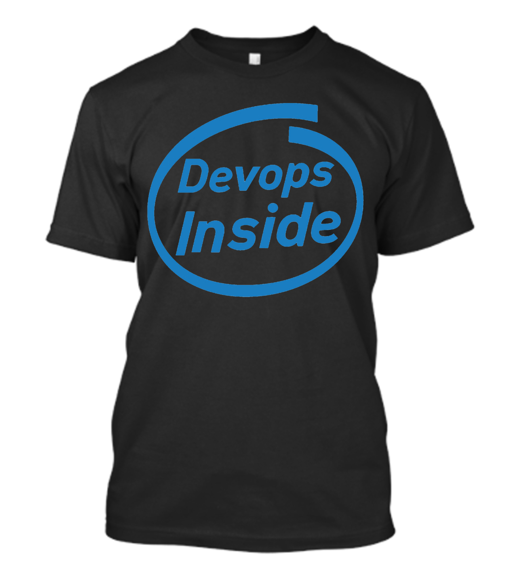 Devops Inside Logo Tech Humor T-Shirt