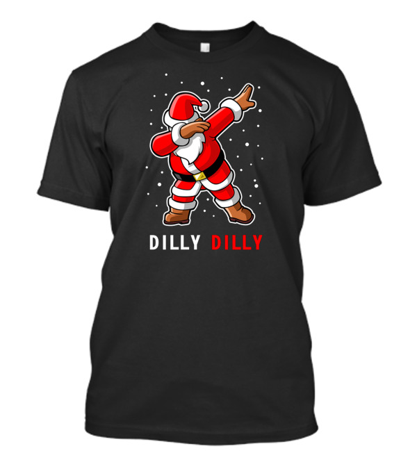 Dilly Dilly Dabbin Santa Claus Festive Pose T-Shirt