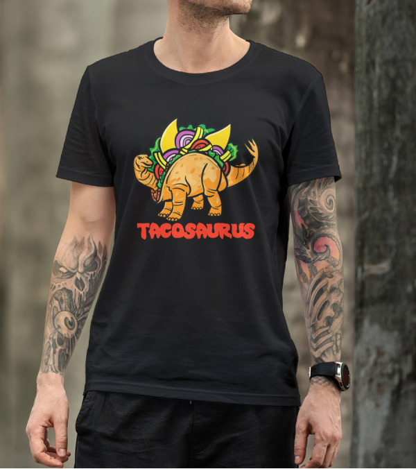 Tacosaurus Dino Taco Love T-Shirt
