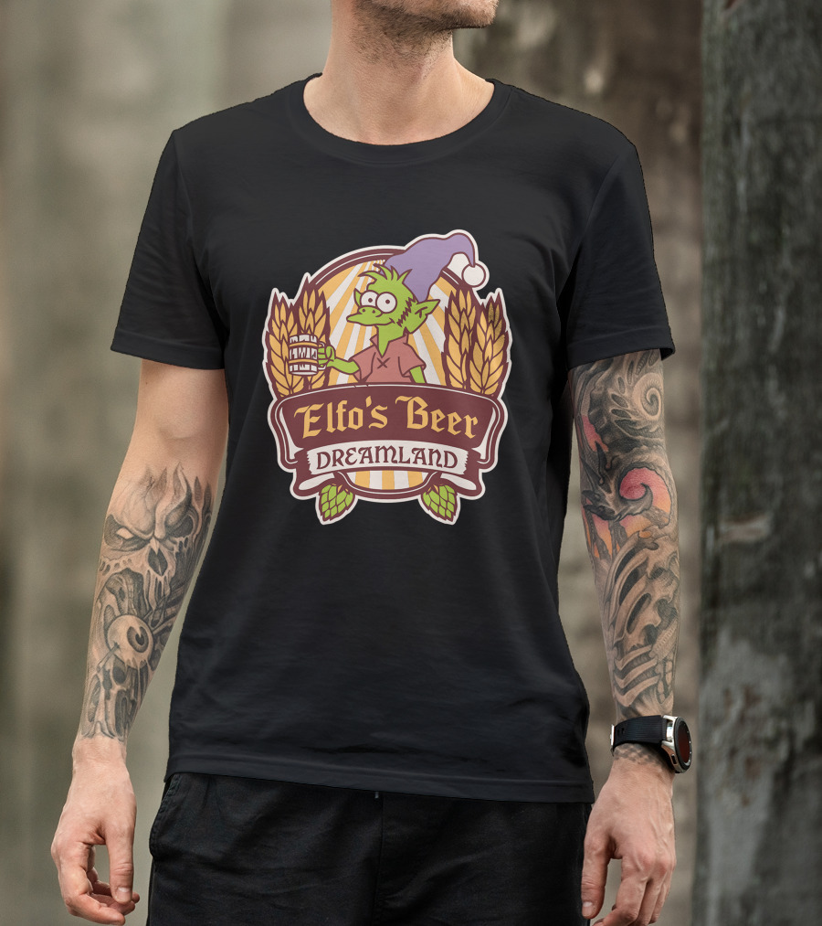 Elfo's Beer Dreamland Elf Mug T-Shirt