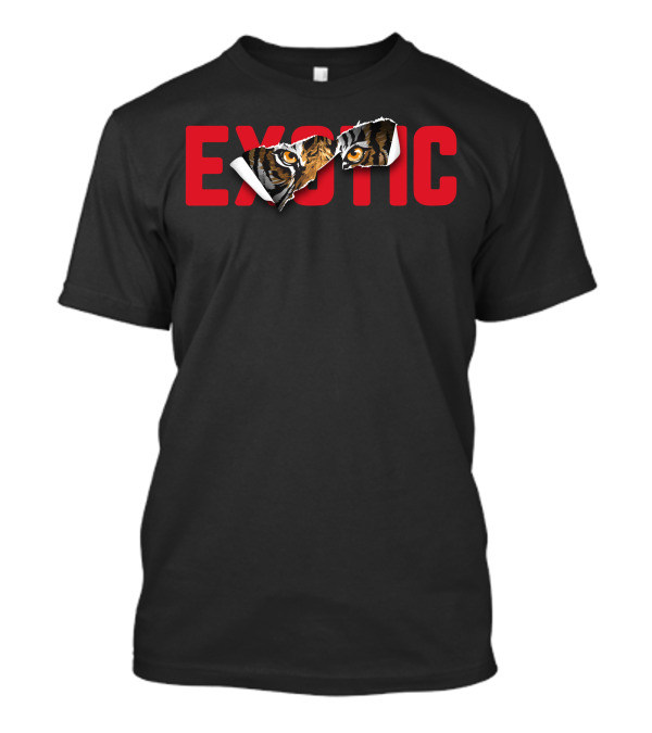 Exotic Hidden Tiger Eyes King T-Shirt