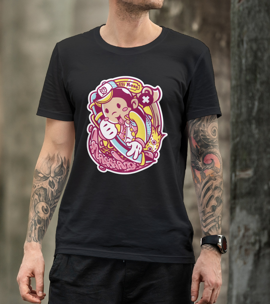 Maffiang Effii Rose Character T-Shirt