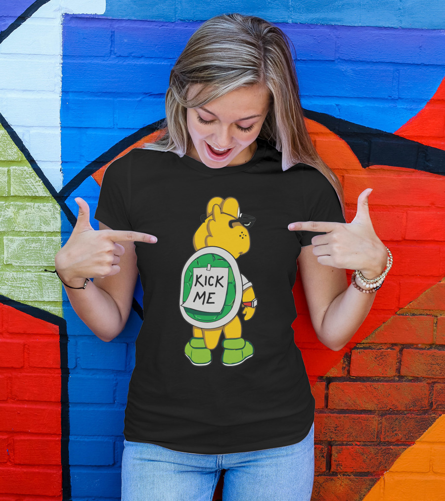 Kick Me Koopa Mario T-Shirt