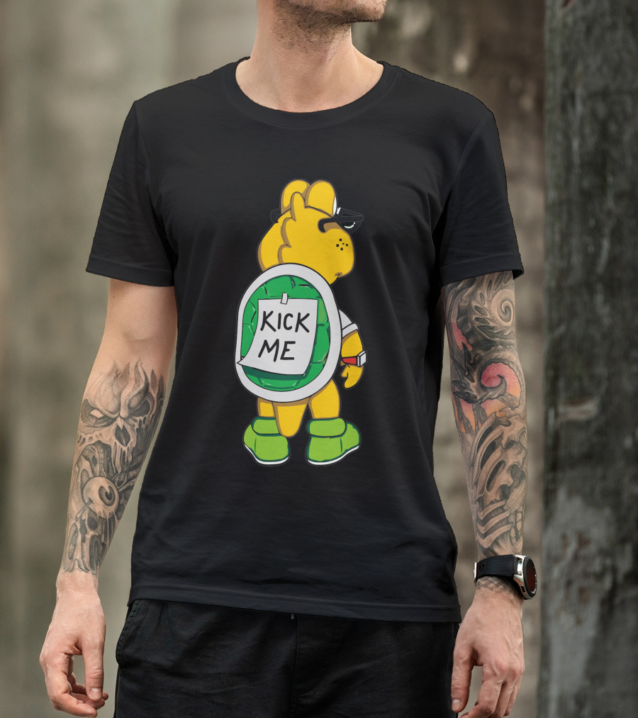 Kick Me Koopa Mario T-Shirt