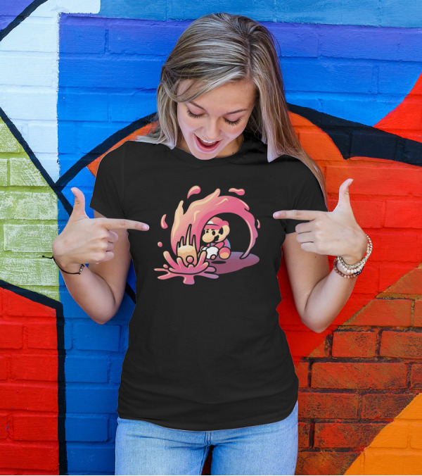 Mario Paint Splash Adventure T-Shirt