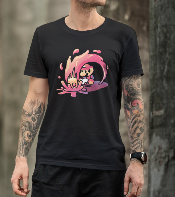 Mario Paint Splash Adventure T-Shirt