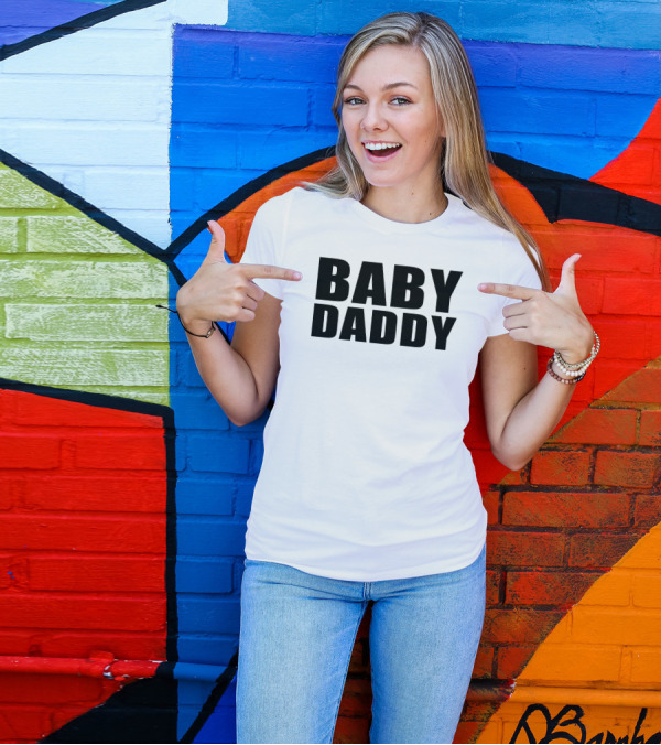 Baby Daddy Funny Daddy Father To Be Family Reunion T-Shirt