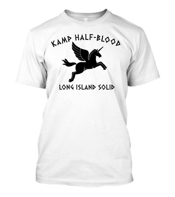 Kamp Half-Blood Long Island Solid Pegasus T-Shirt