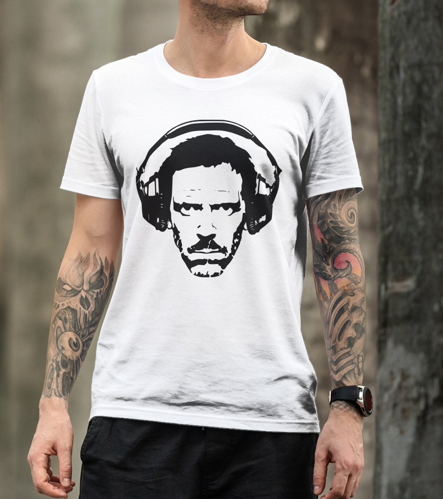 Dr House Headphones T-Shirt