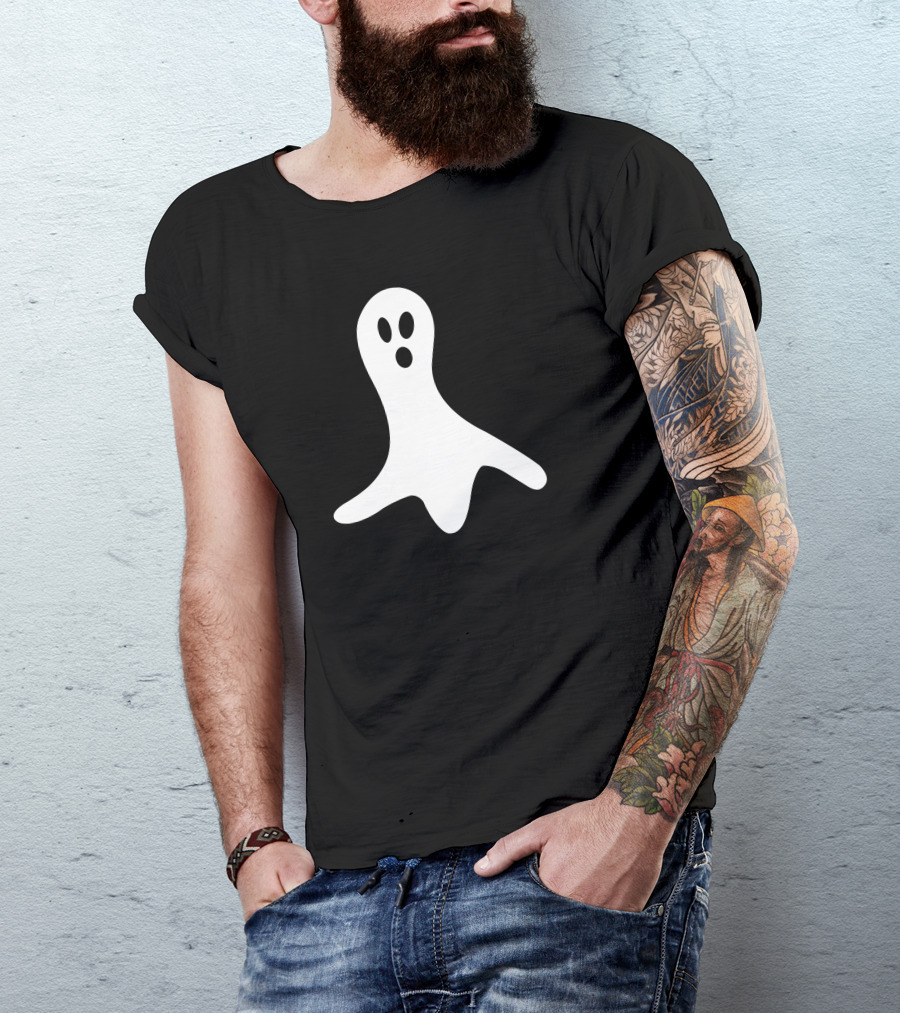 Halloween Boo Ghost Cute Trick Costume T-Shirt